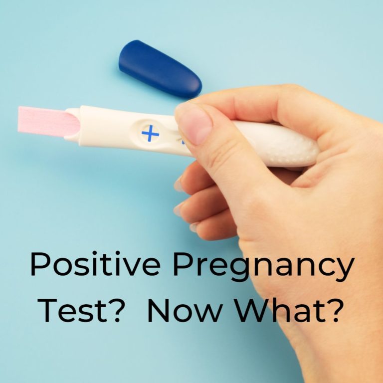 positive pregnancy test now what