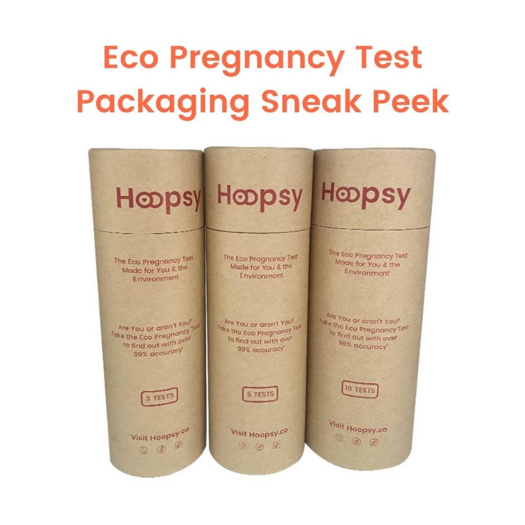 Eco pregnancy test packaging