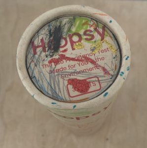 decorated tube lid