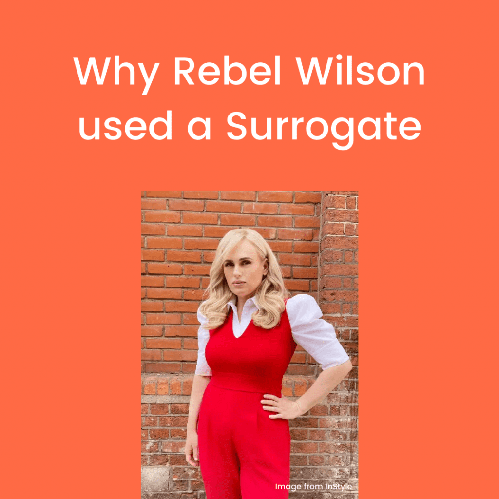Why Rebel Wilson used a Surrogate
