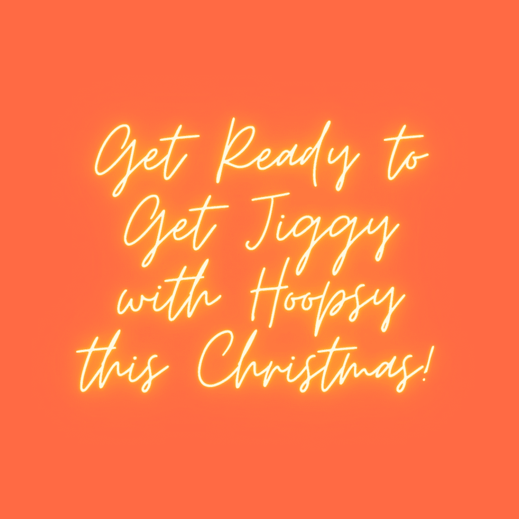 get jiggy with Hoopsy in our Christmas competition giveaway
