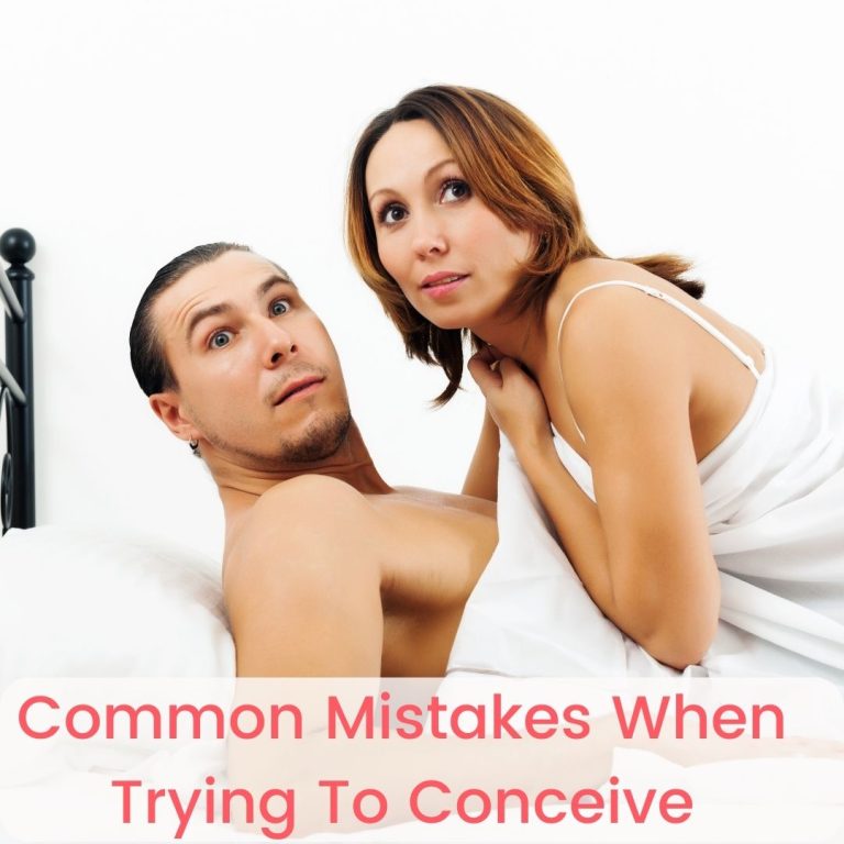 Common mistakes when trying to conceive