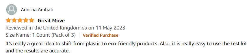 Anusha Amazon review